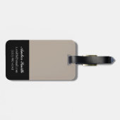 ブルースアットデュスクII ラゲッジタグ (裏面横)