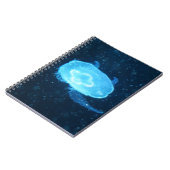 ブルースイミングクラゲ ノートブック (左側)