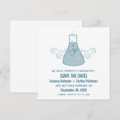 ブルースウィートケミストリー保存ザ日付招待状 招待状 (正面/裏面)