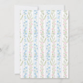 ブルースウィートリトルカンプキンベビーシャワー招待状 サンキューカード (裏面)