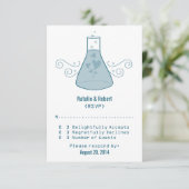 ブルースウィート化学応答カード 出欠カード (スタンド正面)