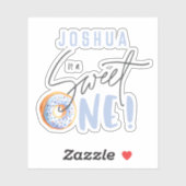 ブルースウィート1歳の誕生日 シール (シート)