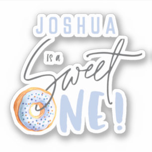 ブルースウィート1歳の誕生日 シール