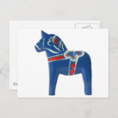 ブルースウェーデンダラホース ポストカード (正面/裏面)