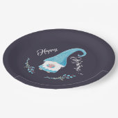 ブルースウェーデン格言ホリデー紙プレート ペーパープレート (アングル)