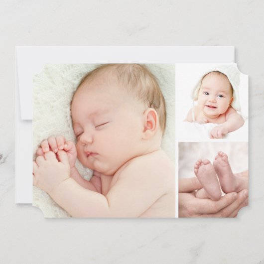 ブルースエレガントクリプト誕生の発表 案内状 (裏面)