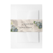 ブルースエンベロー淡い色のプバンドのヒュース 招待状ベリーバンド (正面例)