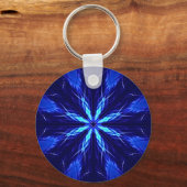 ブルースエードスターデザイン キーホルダー (正面)