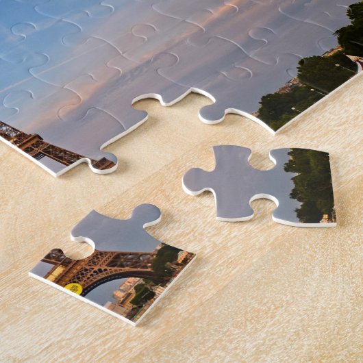 ブルースカイとエッフェルタワー – 8x10 - 110個 ジグソーパズル (側面)