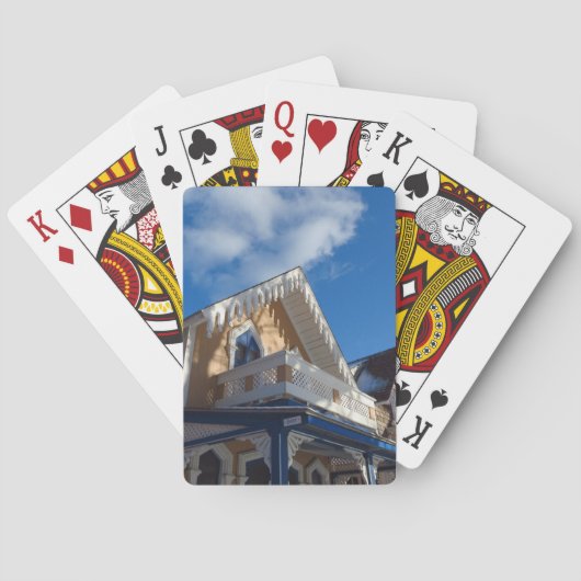 ブルースカイとジンジャーブレッド – Martha's Vineyard トランプ (裏面)