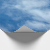 ブルースカイと雲の写真のラッピング紙 ラッピングペーパー (角)