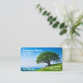 ブルースカイに対する澄んツリーオンヒルズ 名刺 (スタンド正面)