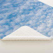 ブルースカイのバブルクラウド自然写真Mammatus シェルパブランケット (3/4)