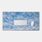 ブルースカイのバブルクラウド自然写真Mammatus デスクマット (キーボード&マウス)