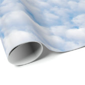 ブルースカイのバブルクラウド自然写真Mammatus ラッピングペーパー (ロールコーナー)