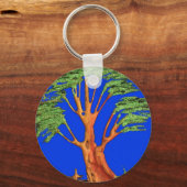 ブルースカイの下:アカシアツリーコレクション キーホルダー (正面)