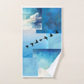 ブルースカイキットバスタオールセット バスタオルセット (ハンドタオル)