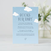 ブルースカイクラウドスターブックベビー エンクロージャーカード (スタンド正面)