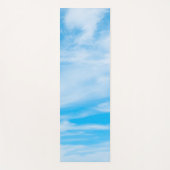 ブルースカイクラウドデザインテンプレートエレガントフィットネス ヨガマット (正面)