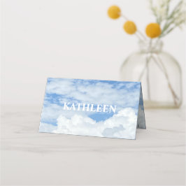 ブルースカイクラウドフォト座席表 プレイスカード