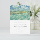 ブルースカイグリーンフィールド結婚式招待状 招待状 (スタンド正面)