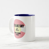 ブルースカイコロラド山 ツートーンマグカップ (正面左)