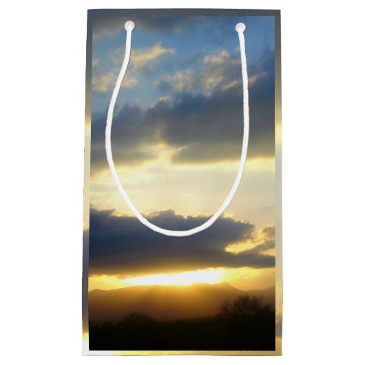 ブルースカイサンセット抱き枕 スモールペーパーバッグ (正面)