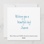 ブルースカイスクエアフラットカード シーズンカード (裏面)