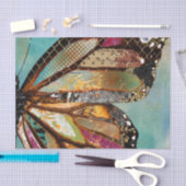 ブルースカイズバタフライティッシュペーパー 薄葉紙 (クラフト)