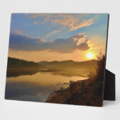 ブルースカイズ&ゴールデンサンライズ – クロスロック，アラガシュ フォトプラーク (側面)