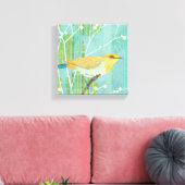 ブルースカイソンバード キャンバスプリント (インサイチュ (リビング))