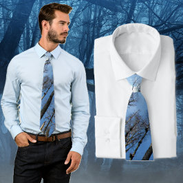 ブルースカイツリー迷彩柄タイ ネクタイ