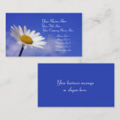 ブルースカイデイジー名刺 名刺 (正面/裏面)