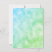 ブルースカイドギー空白のカード (裏面)