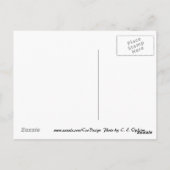 ブルースカイハガキの夢 ポストカード (裏面)