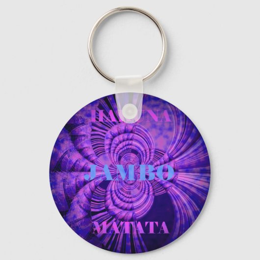 ブルースカイハクナマタタケニヤキリン織アートC キーホルダー (正面)