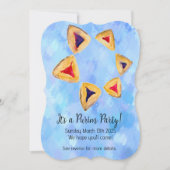 ブルースカイハマンタシェンスタープリムパーティの招待状 (正面)
