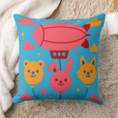 ブルースカイパレード クッション (ブランケット)