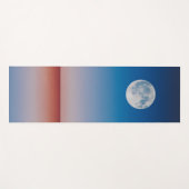 ブルースカイフルムーンヨガマット ヨガマット (正面(横))