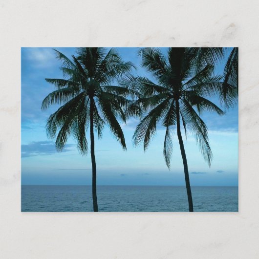 ブルースカイブルー海 ポストカード (正面)