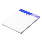 ブルースカイプロフェッショナルプレーンシンプルミニマリスト ノートパッド (回転)