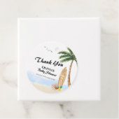 ブルースカイベビーオンボードビーチサーフベビーシャワー フェイバータグ (インサイチュ)