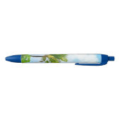 ブルースカイホワイトクラウドグリーンパームズトレンディー自然 青ボールペン (ボトム)