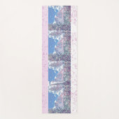 ブルースカイホワイトスノーマウンテンメディテーションリトリート ヨガマット (正面)