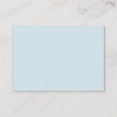 ブルースカイホワイトローズ 名刺 (裏面)