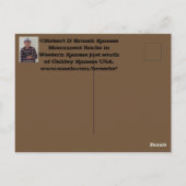 ブルースカイポストカード付きカンザスモニュメントロック ポストカード (裏面)