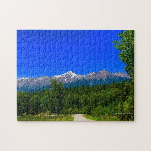 ブルースカイマウンテン ジグソーパズル (横)