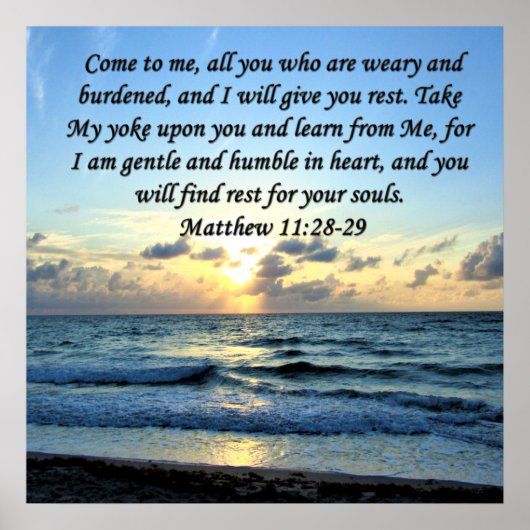 ブルースカイマシュー11:28日の出の写真デザイン ポスター (正面)