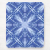 ブルースカイミルキーホワイトクラウド抽象芸術パターン マウスパッド (正面)