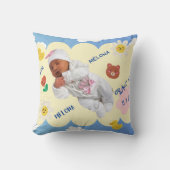 ブルースカイメローナヘノク装飾用クッション クッション (正面)